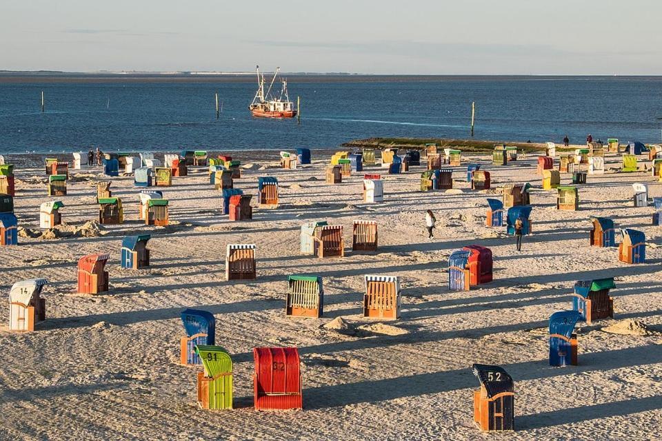 Nordsee-Nest Ostochtersum Buitenkant foto